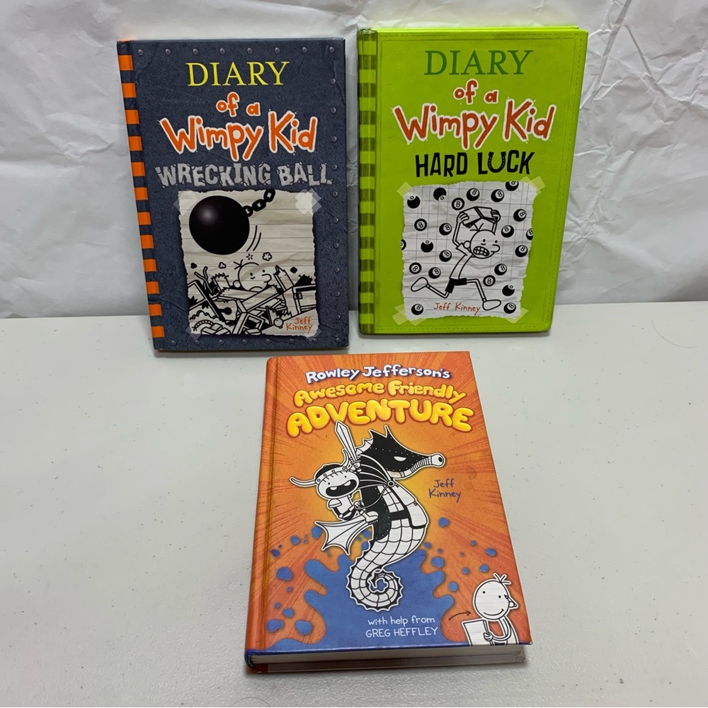 Diary of a Wimpy Kid- Wrecking Ball, Hard Luck and Awesome friendly Adventure
